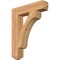 Ekena Millwork Legacy Craftsman Smooth Bracket, Western Red Cedar, 3 1/2"W x 18"D x 22"H BKT04X18X22LEC04SWR - alternate 1